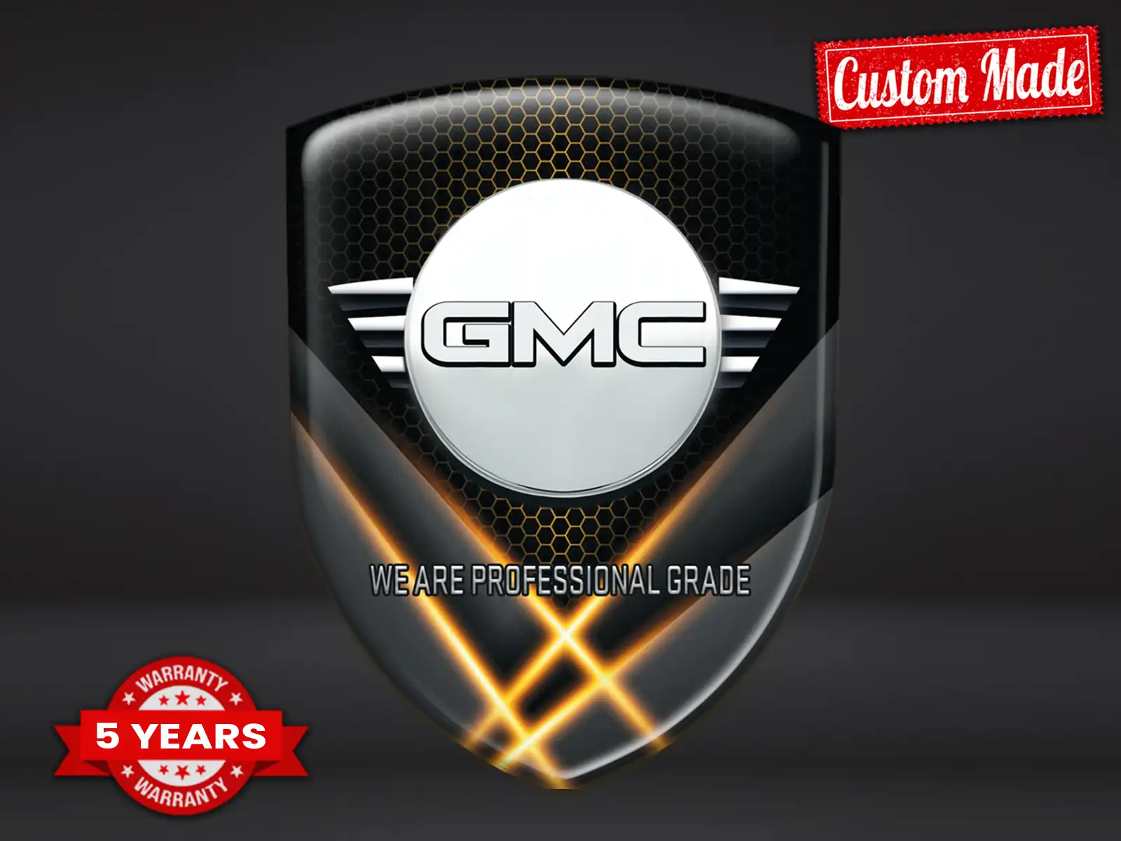 GMC Logos Tous Véhicules Sport Qualité Pro